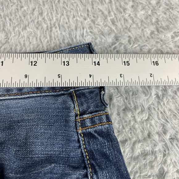 Lucky Brand Blue Jeans Mens Size 28x30 487 Relaxed Fit 100% Cotton - Picture 5 of 11